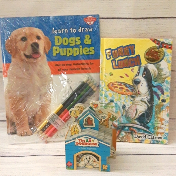 Scholastic Other - Dog Puppy Love Toy Activity Bundle NIP + EUC + VGC + VTG